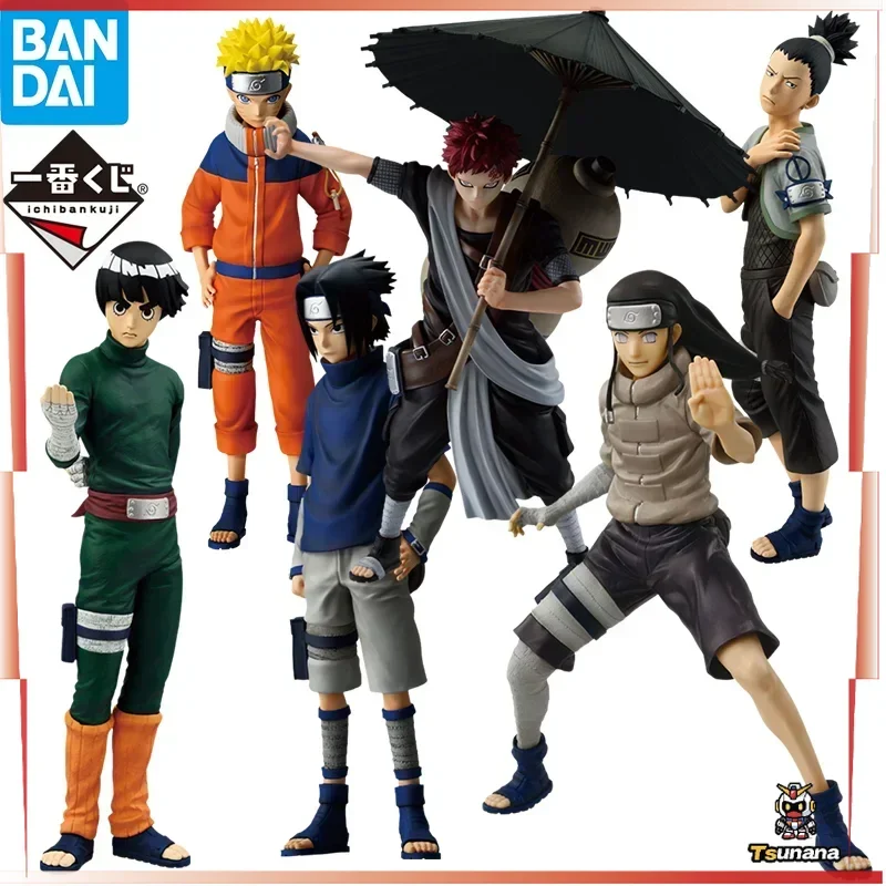 

В наличии Bandai NARUTO Ichiban Chunin Exam Arc Rock Lee Hyuuga Neji Naruto Uzumaki Фигурка Фигурки Brinquedos Toys