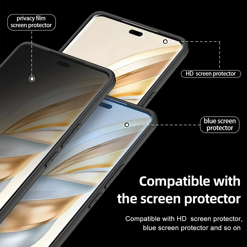 حافظة Honor Magic 7 Lite مضادة للصفر وسادة هوائية من السيليكون غطاء صلب شفاف خلفي مقاوم للصدمات لهاتف Honor Magic7 Lite 2025