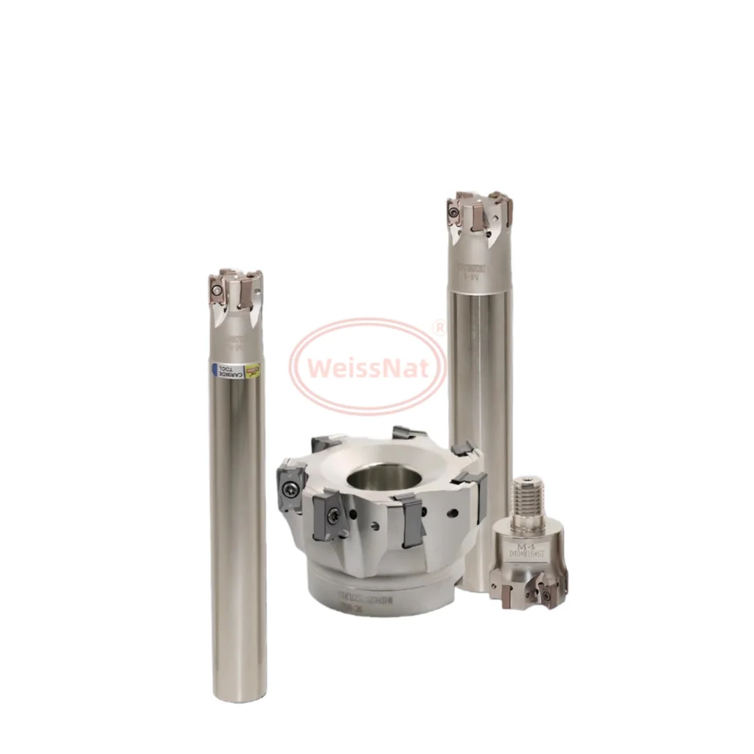 

M4 cutterhead, locking teeth, milling cutter holder with LNPU110408 blade