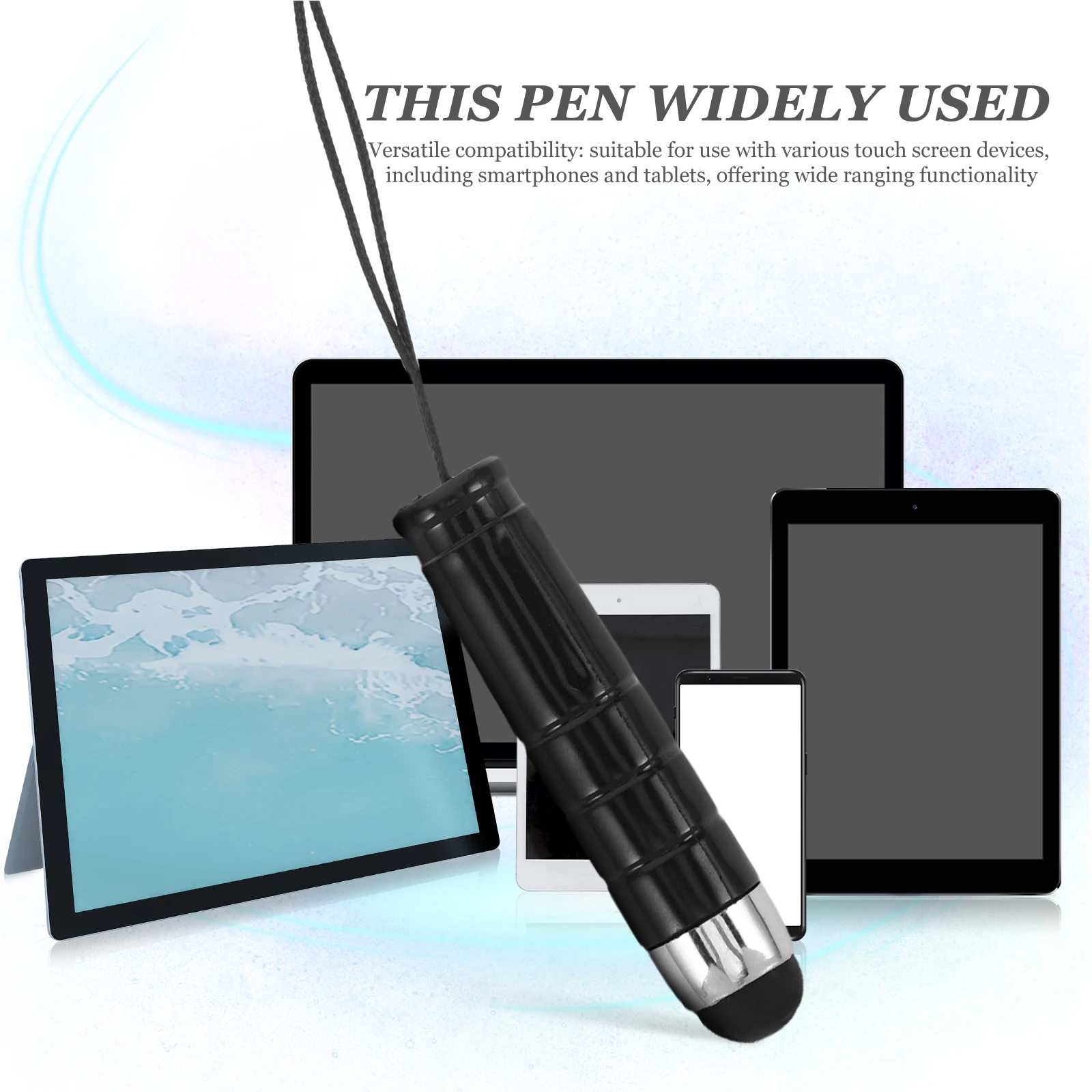 

100 PCS Capacitive Pen Laptop Pens for Touch Screen Stylus Digital Fine Tip Mini