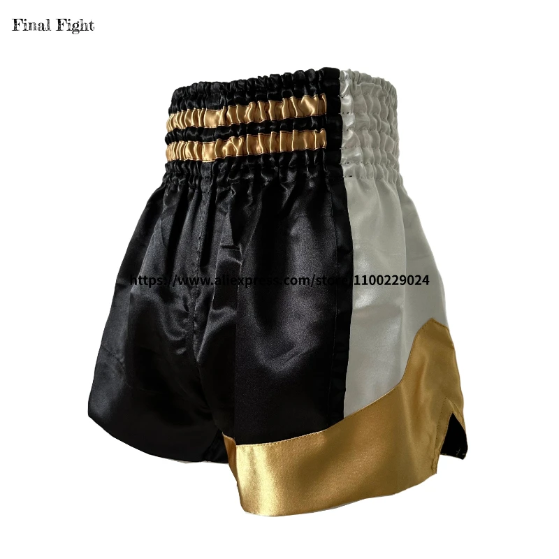 

Muay Thai Shorts Plain Thai Boxing Shorts for Men Women Child No Logo Gym Sanda Martial Arts MMA Cage Fight Kickboxing Pants