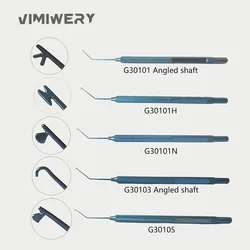 Kuglen Iris Hook and Lens Manipulator Jaffe-Knolle Iris Hooks Ophthalmic Surgical Instruments