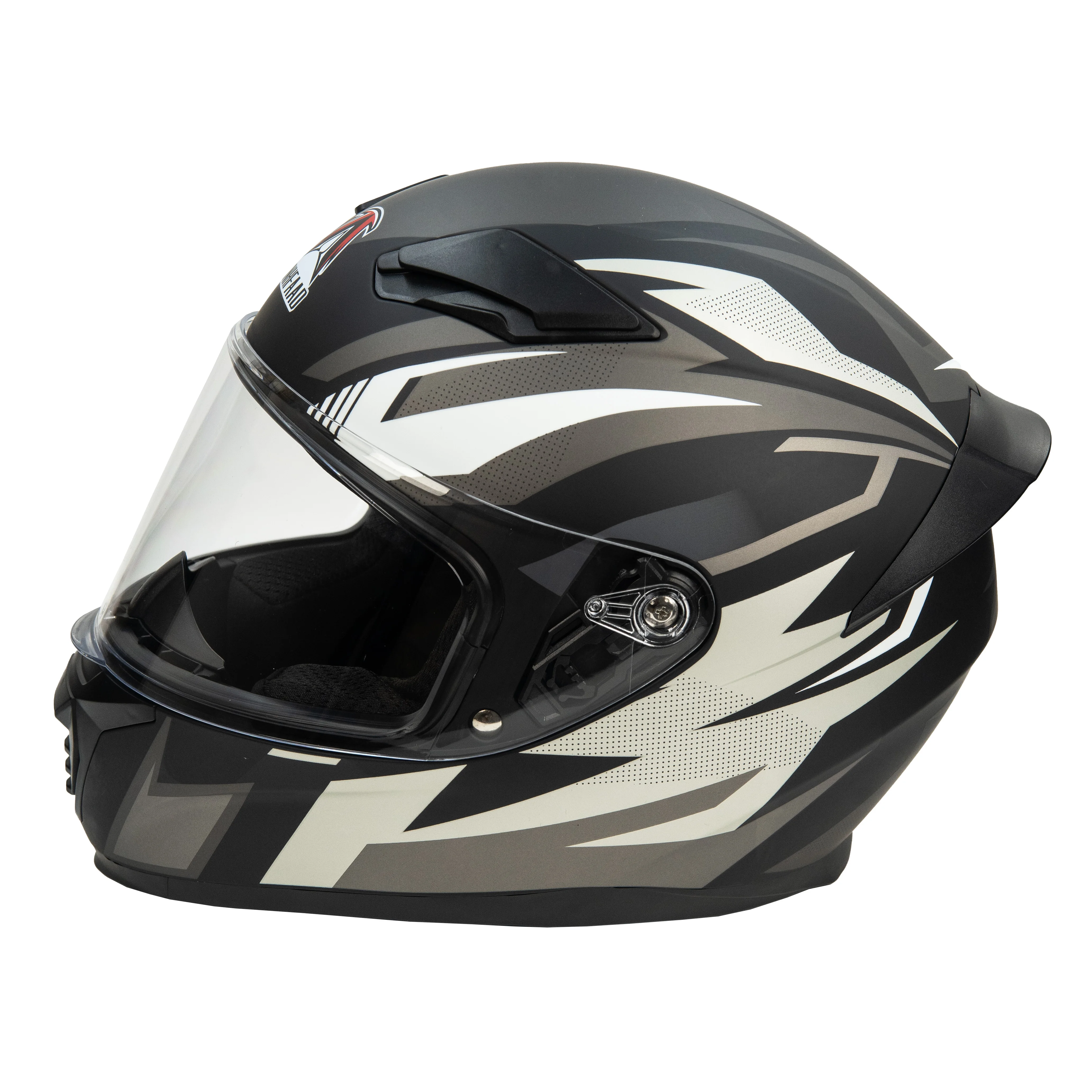 AINHFAAD Full-face helmet, DOT-certified motorcycle riding helmet, M/L Size,607