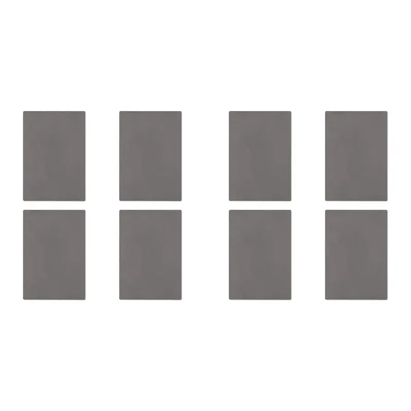A36T-8X Rubber Stamp Sheet For Lasers Engraving Machine With A4 Size 2.3Mm (Dark Gray)