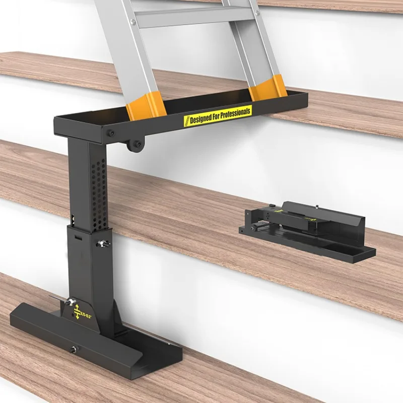 Foldable heavy duty ladder expander professional stairs adjustable height ladder stabilizer