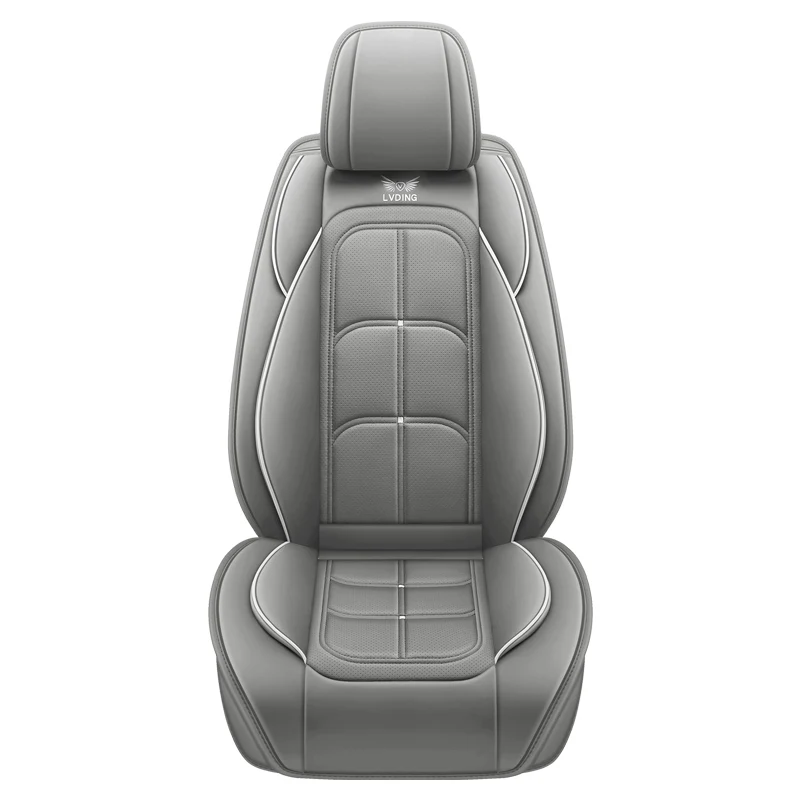 

1 фото чехлы на автомобильные сиденья для Opel Grandland X Hyundai Solaris Niro Jaguar XFMitsubishi L200 Jetour Arrizo авто аксессуары кожаные