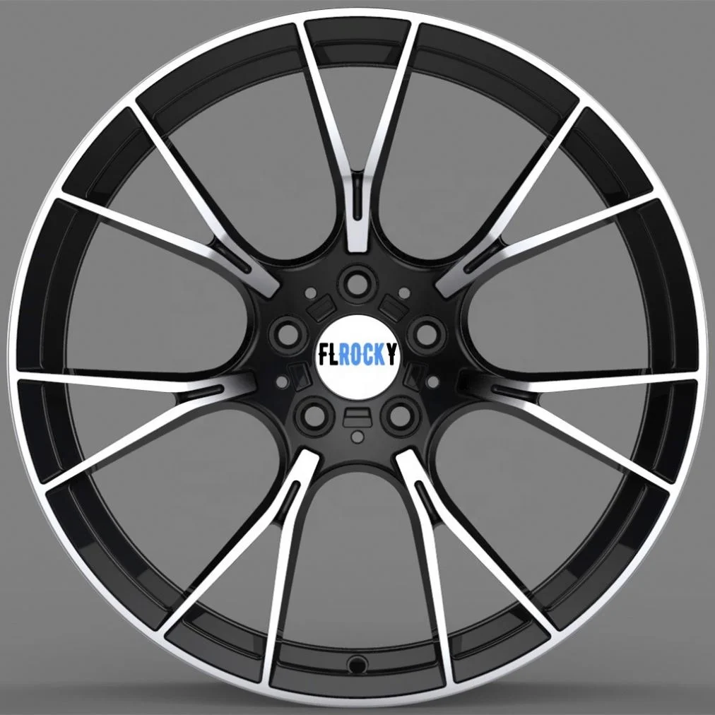 18 19 20 Inch Hyper Black Forged Alloy Racing Wheels Lightweight Car Rims For Audi New Aluminium Material 25Mm 30Mm