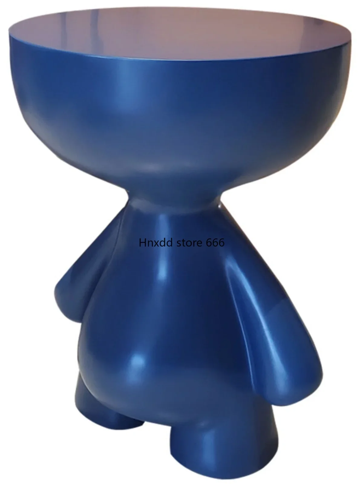 Table d'appoint moderne en FRP pour chambre à coucher, mobile, simple, Internet, célébrité, lumière cendrée, luxe