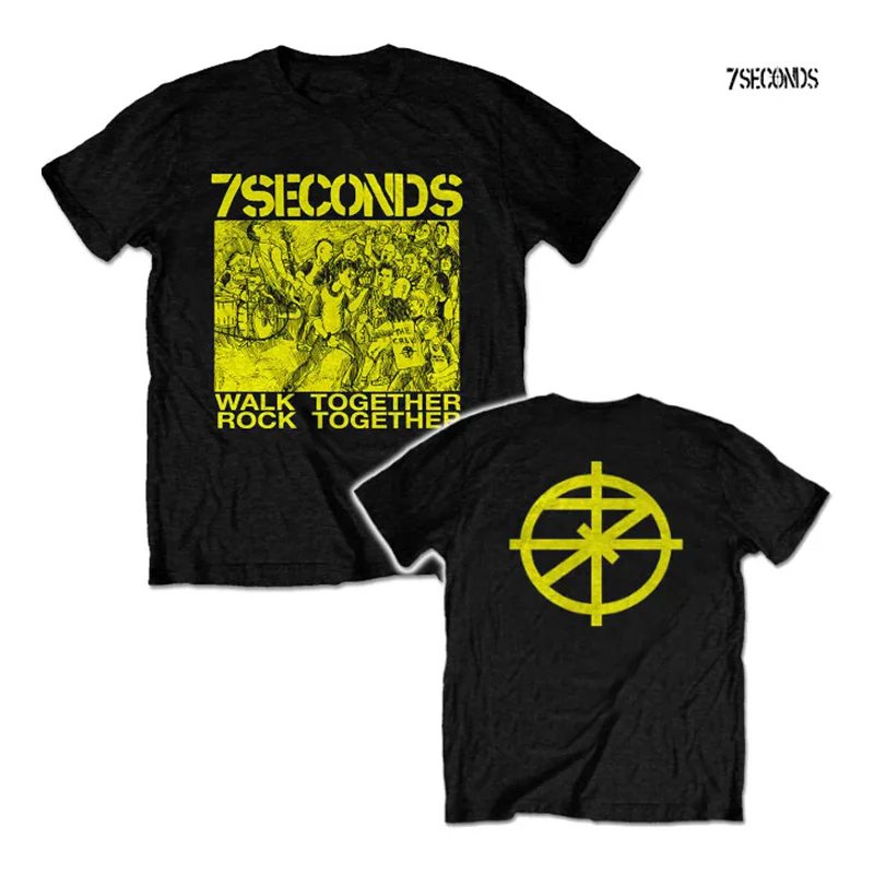 

7Seco Hard Core Punk Ro ort Sve T-irt Direct Print Youth Faion Cotton Anti-Wrinkle Summer Casual round Ne