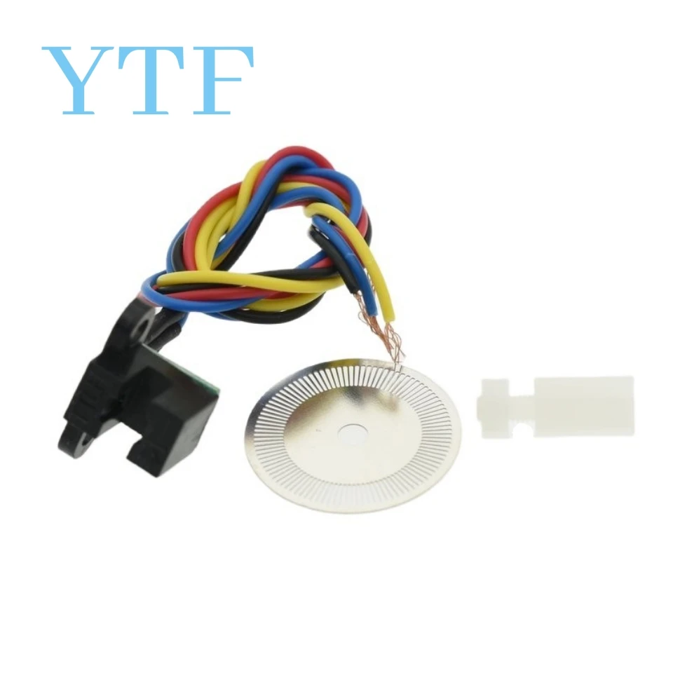 Codificador de Sensor de velocidad fotoeléctrico de 5V, módulo de Sensor de velocidad de salida de señal de cuadratura de corte láser para Arduino