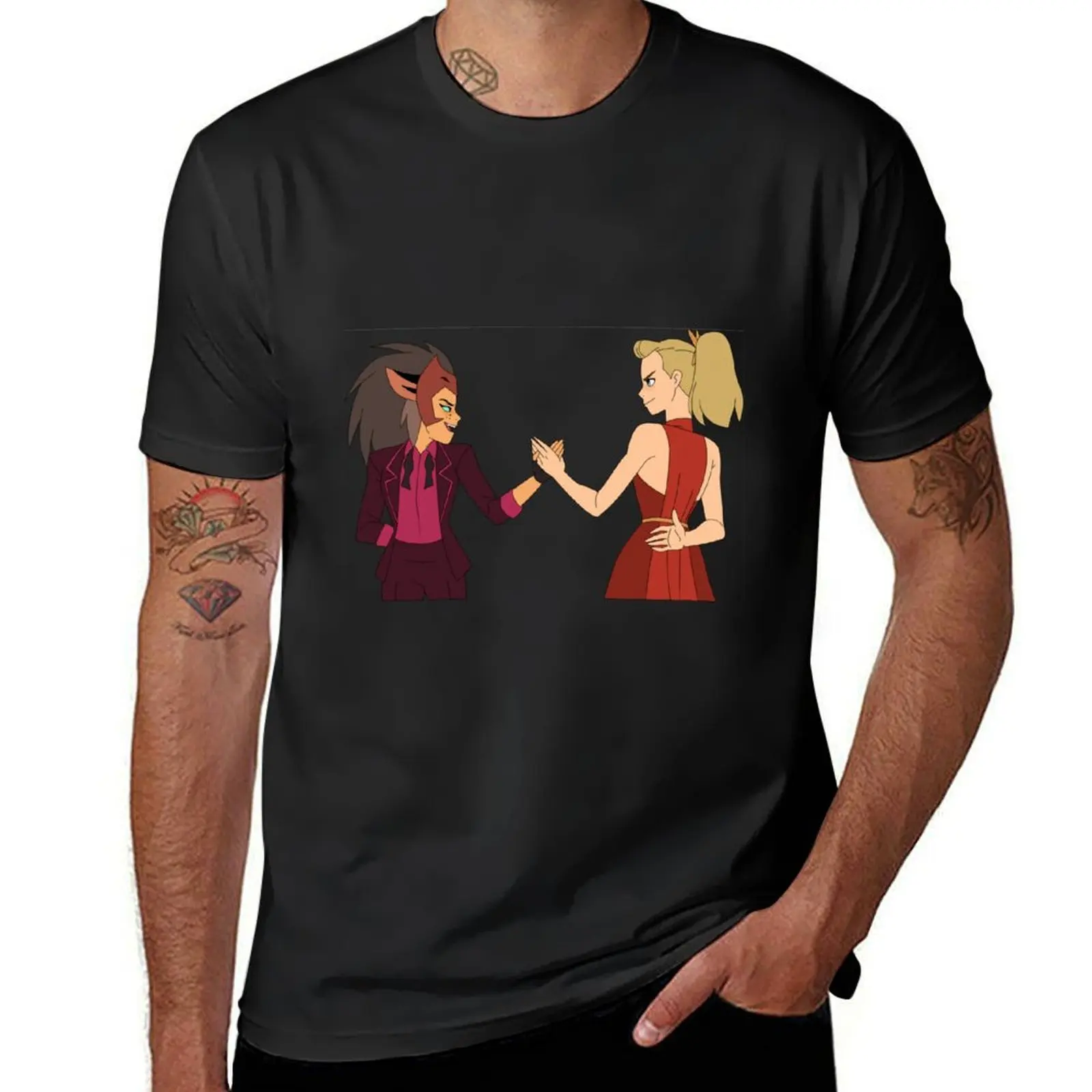 Princess Prom Catradora She-Ra T-Shirt shirts graphic tees hippie clothes cute tops oversized oversized t shirts for men