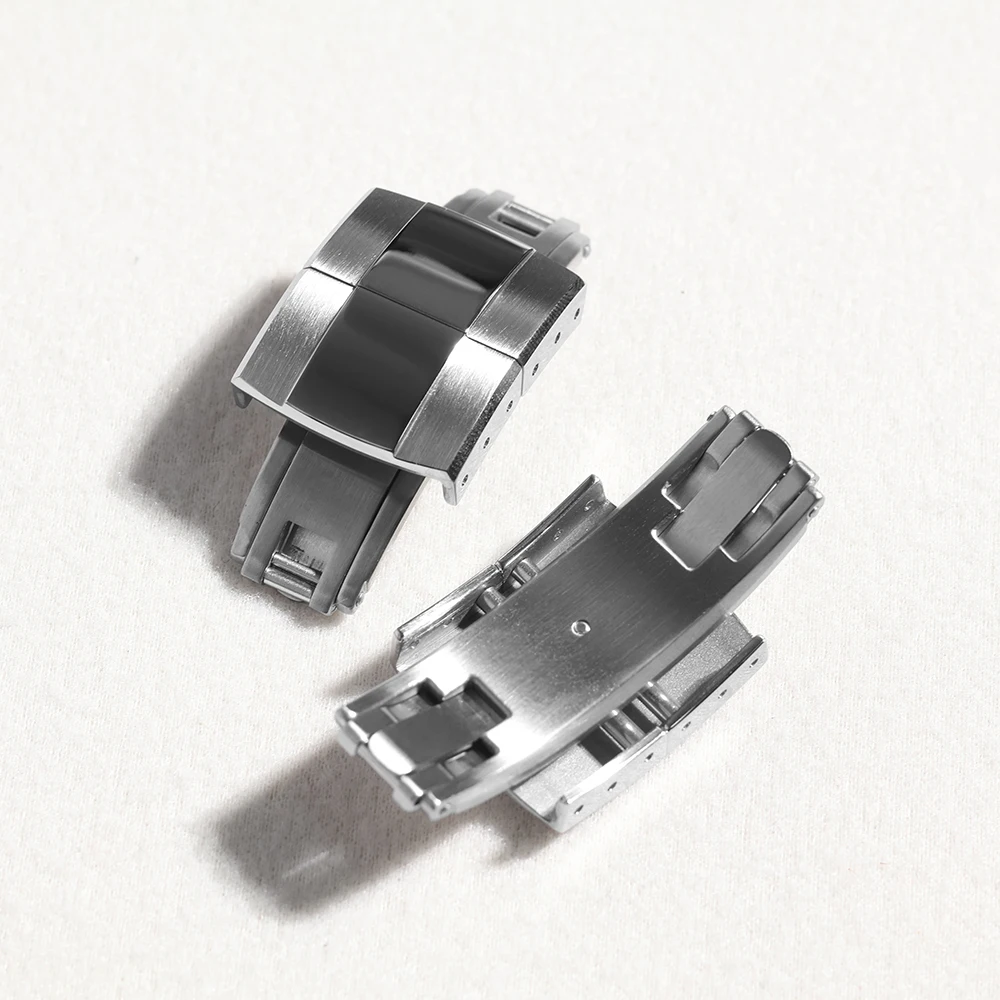 Perfect Fit For CTS Watch Strap 16mm 18mm 20mm Deployant Watch Clasps 316L Stainless Steel Easy to install Folding Buckles