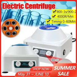 Electric Blood Centrifuge Prp Plasma Centrifuge Machine Electric Laboratory Timing Centrifuge Medical Practice Machine 2086xg