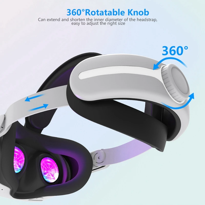 For Meta Quest3s Adjustable Headband High Elastic Sponge Does Not Press The Face VR Accessories Quest 3 Headband