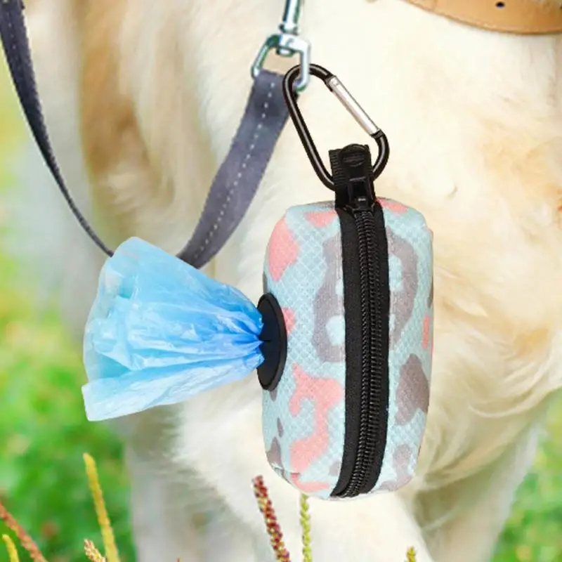 Dog Garbage Bag Dispenser Dog Poop Bag Holder Poop Bag Storage Bag Dog Poop Bag Holders Waste Bag Dispenser for Walking playing