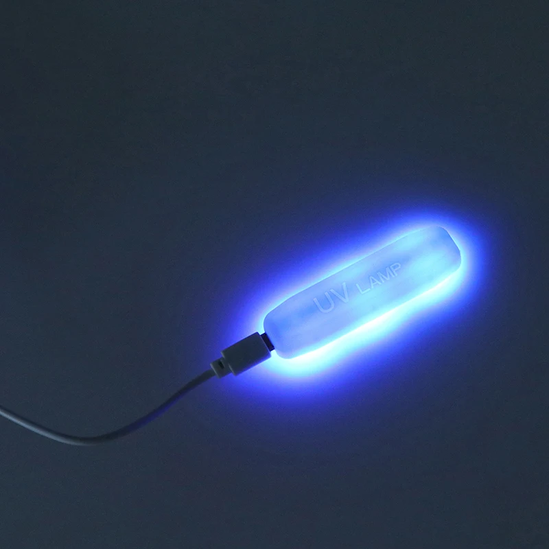 Mini Nail Dryer Machine Micro UV LED Lamp Portable USB Nail Gel Curing Machine Foldable Nail Polish Fast Dry Lighting