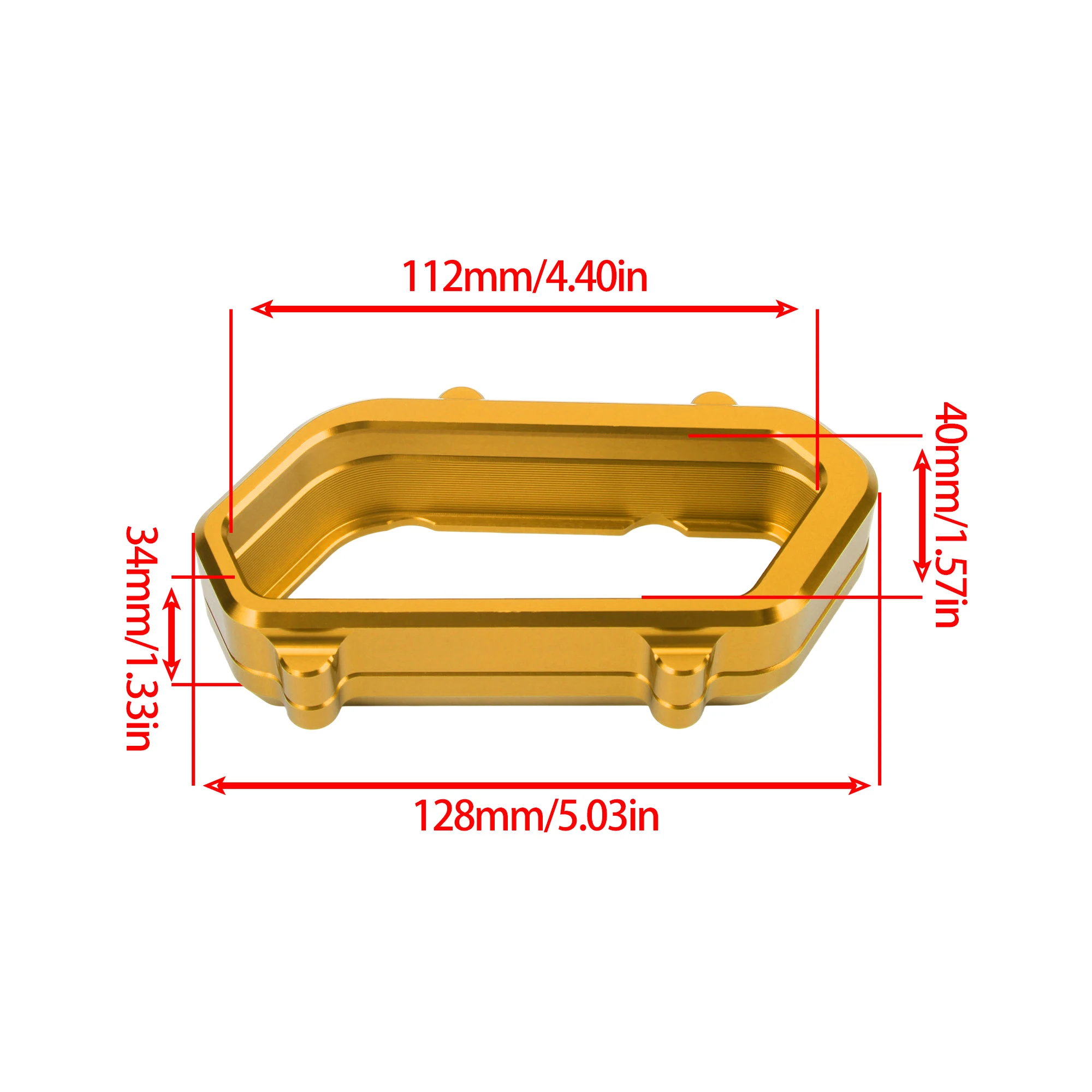 Motorcycle CNC Aluminum Instrument Speedometer Protector Cover For Sur Ron Ultra Bee Electric Motorbike Modified Accessories
