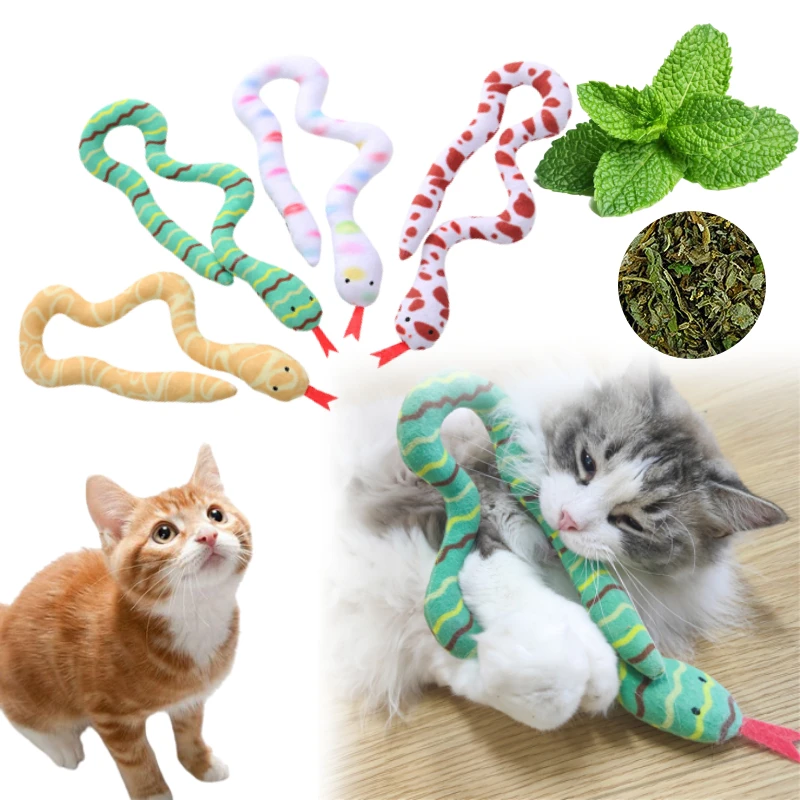 

Cat Toys Catnip Toy Plush Catnip Toy Greedy Snake Bite Resistant Interactive Toys For Cats Dog Pet Supplies Cat Accessories