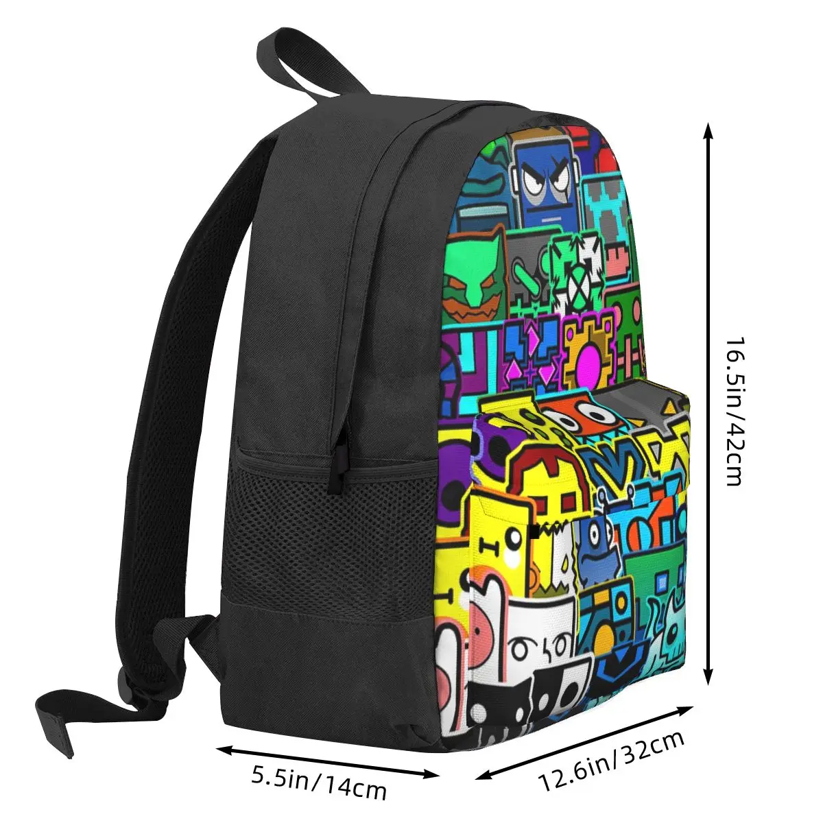 Geometrie Muster Rucksäcke Jungen Mädchen Bücher tasche Studenten Schult aschen Cartoon Kinder Rucksack Reise Rucksack Umhängetasche