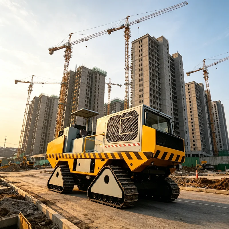Self-propelled Small Concrete Curbstone Slipform Machine Highway Water-blocking Belt Slipform Machine Curbstone Forming Machine