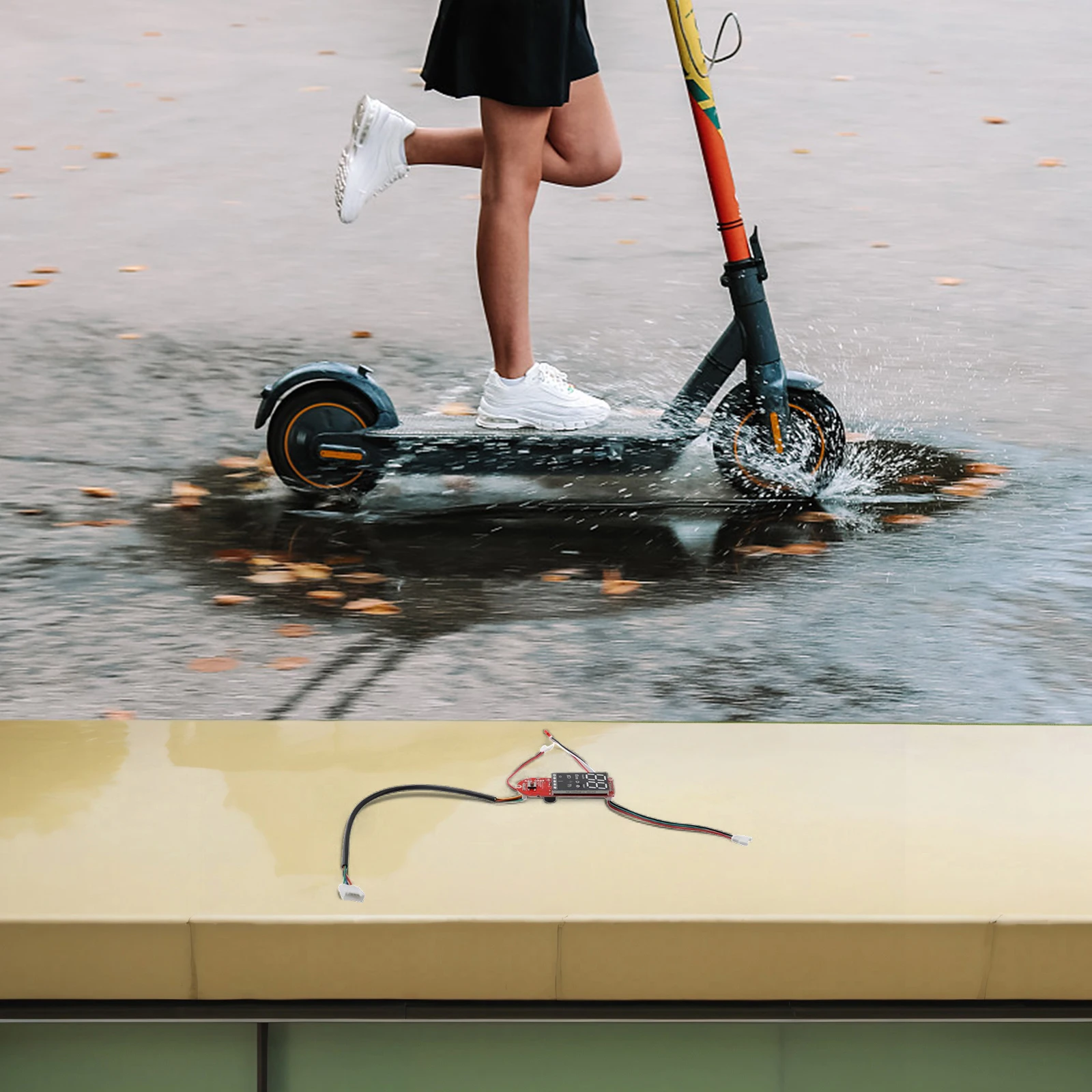 ل Kukirin سكوتر استبدال وحدة تحكم سكوتر مجموعة التحكم سكوتر إصلاح الأبيض استبدال وحدة التحكم التالفة الكهربائية #2