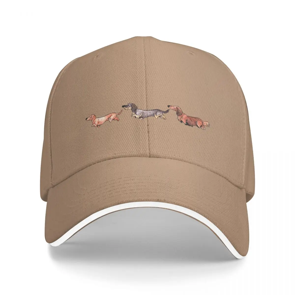 

Teckels - Horizontal Bucket Hat Baseball Cap hat man luxury Women's cap Men's