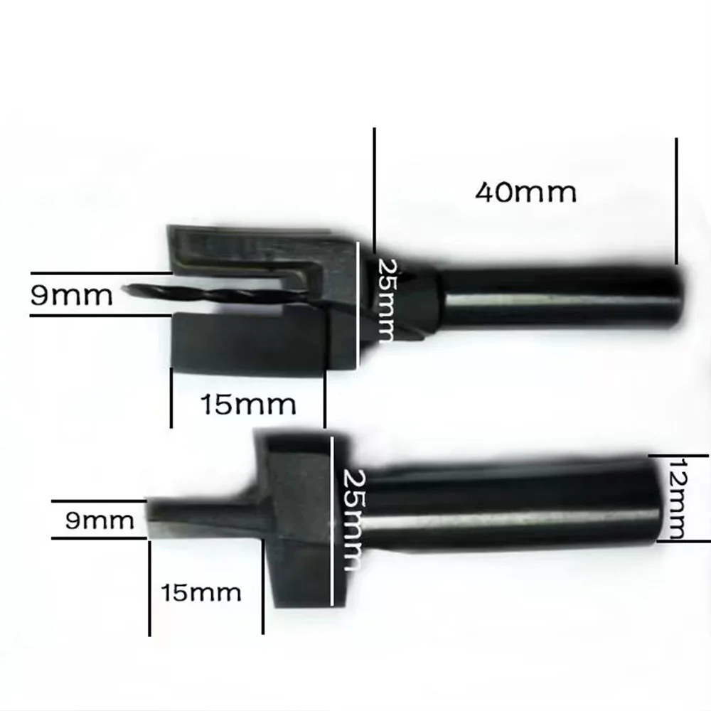 Imagem -02 - Faca de Aço de Liga para a Tubulação de Fumo Broca 6.0 Faca do Tenon Faca do Mortise 10 mm mm mm 7.2 mm mm mm 10.2 mm