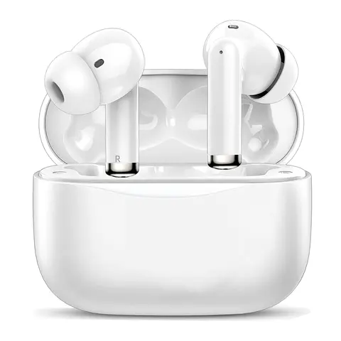 PRO 3 wireless Bluetooth earphones with heart rate monitoring, ANC noise cancelling microphone earbuds, stereo audio compatible