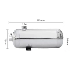 0.2 gallon air compressor gas tank pressure tank gas tank vacuum buffer gas tank G1/40.8L stainless steel gas tank