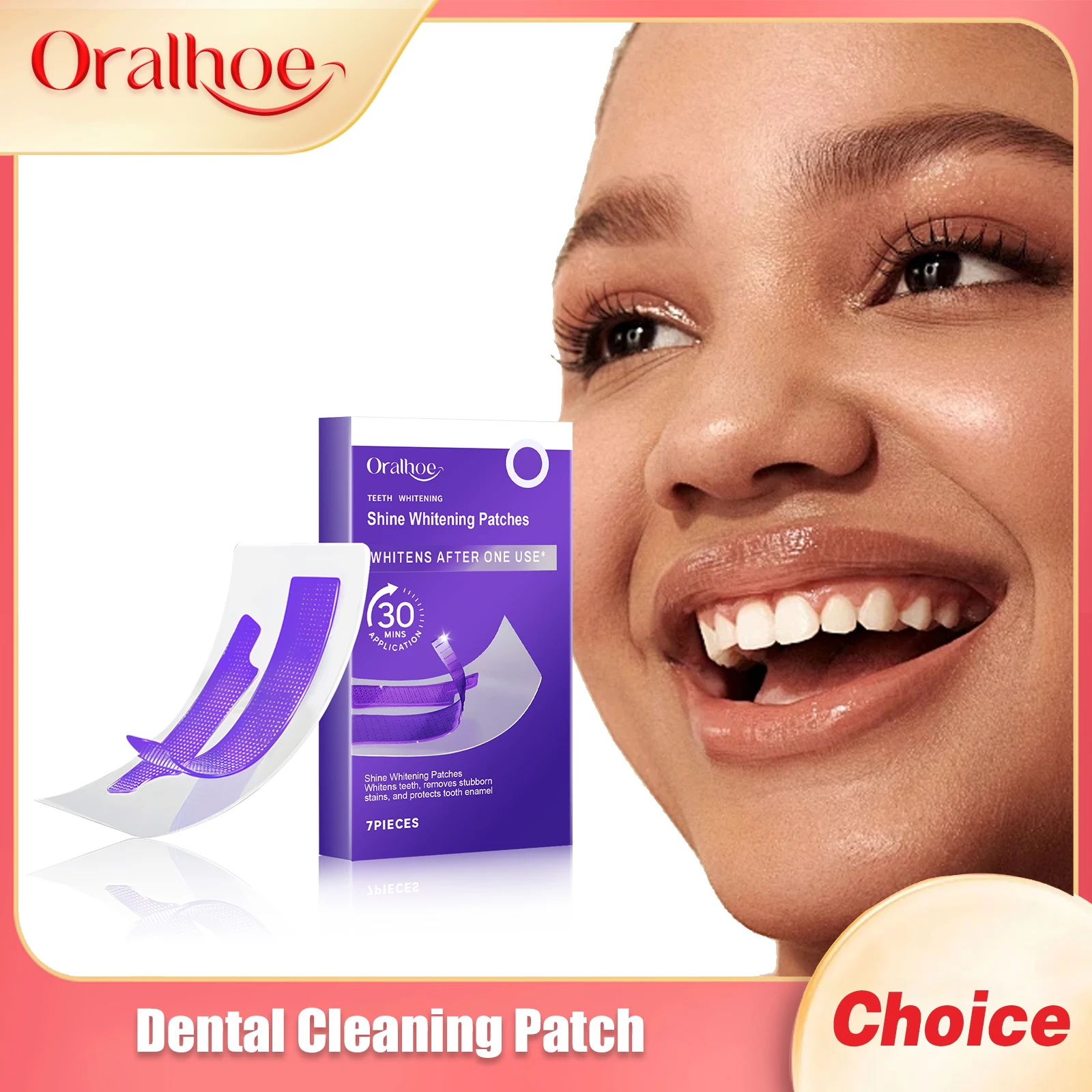 Oralhoe Dental Cares Patch Reduce Stains Freshing Breath Clean Oral Cavity Gingiva Protection Tooth W-hitening Nourishing Patch