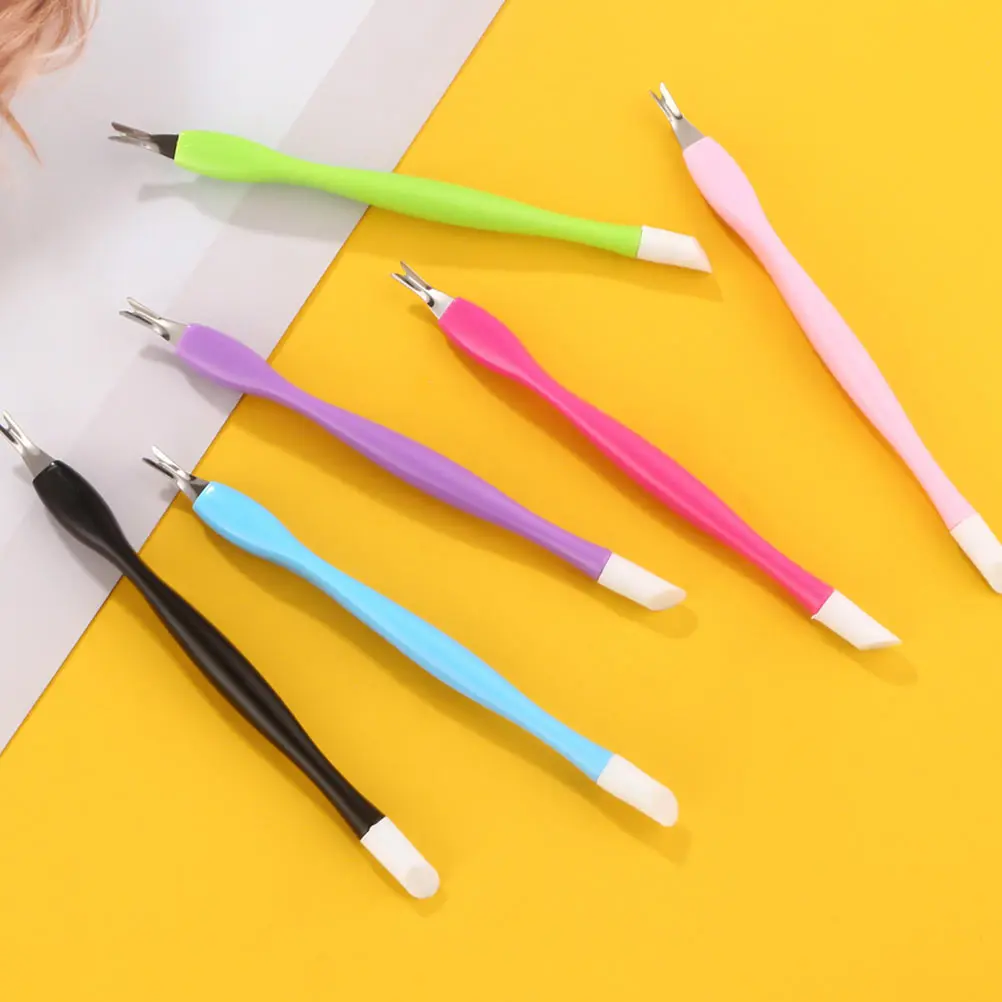 

15pcs Nail Tools Set Dead Skin Plastic Cuticle Removers Manicure Scrapers Portable for Home Salon Use