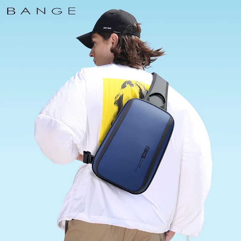 BANGE Chest Bag uomo multifunzionale borsa a tracolla Oxford da uomo borse a tracolla Short Trip Messenger semplice ed elegante borsa a tracolla