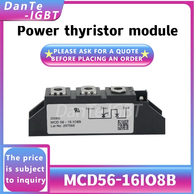 MCD56-16IO8B new module trigger board 16io8B high voltage thyristor original spot