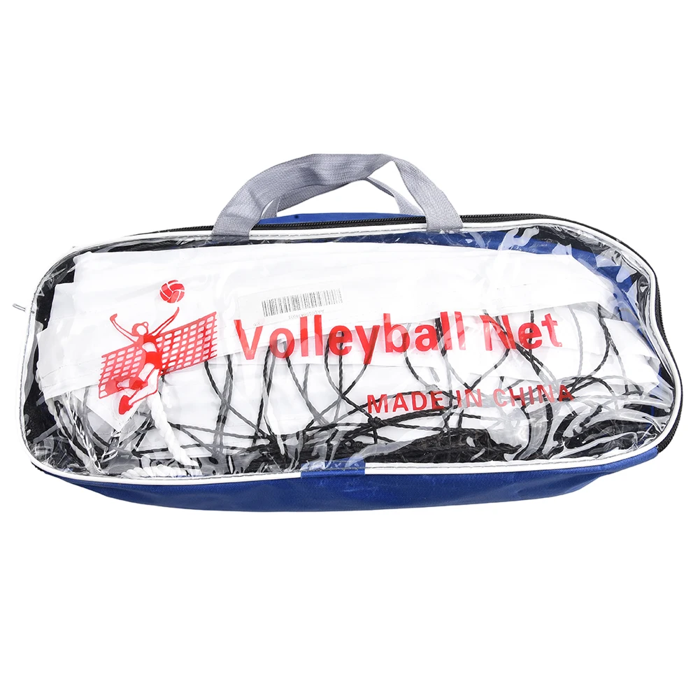 Outdoor Volleyball Net 950x100cm For Beach Backyard Indoor Sports Polyethylene Material With Reinforced Edge Rope System