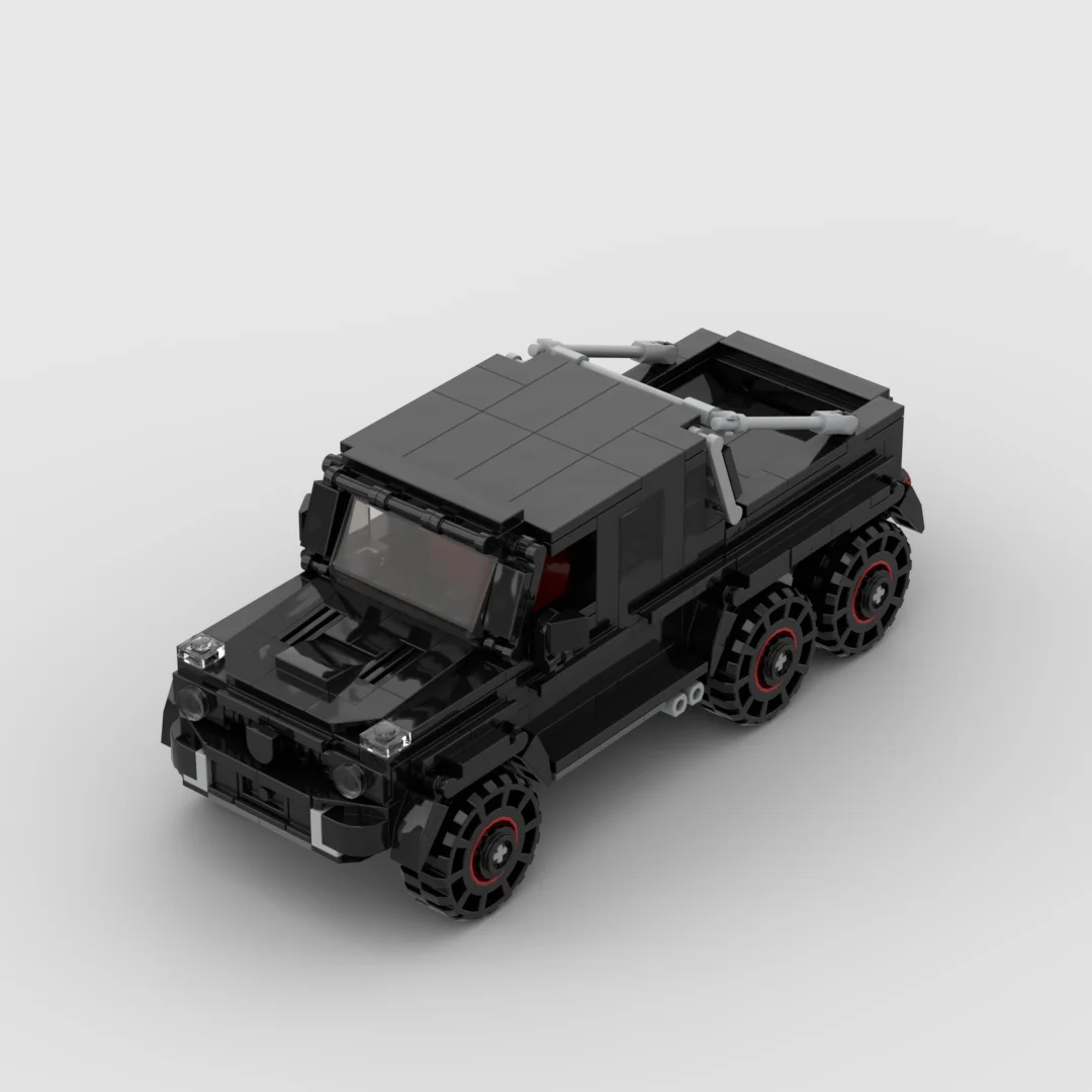 Hot Bens G63 6X6 Wheels Vehicle Racer Building Blocks Brick Racing Super Technique Car Creative Garage DIY Toys
