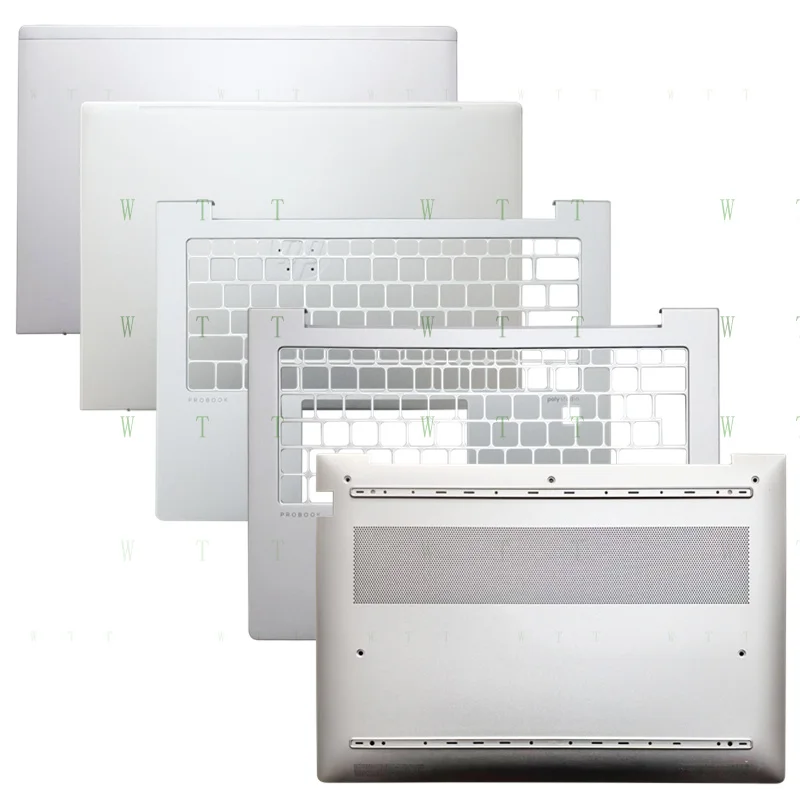 

TT New For HP probook 440 G11 445 G11 Back Cover/Palmrest Cover/Bottom Silver