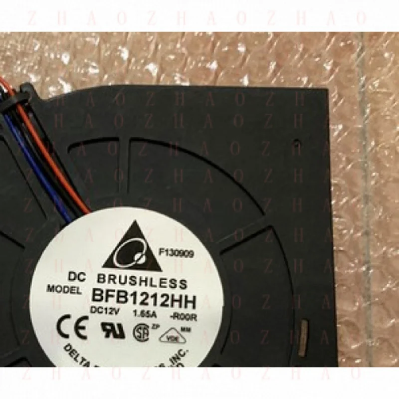 L+ for Delta BFB1212HH Brushless Cooling fan modules 120x120x32mm 12V 1.65A 3-Pin