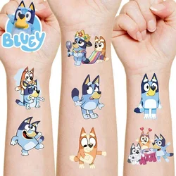 Hot Waterproof Blueys Tattoo Sticker, Cartoon Anime, Cute Stickers, Tattoos, Children's Toys, Kids Birthday Gifts