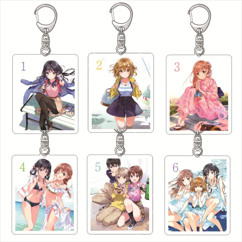 Masamune-kun's Revenge keychain брелок для сумки lanyard