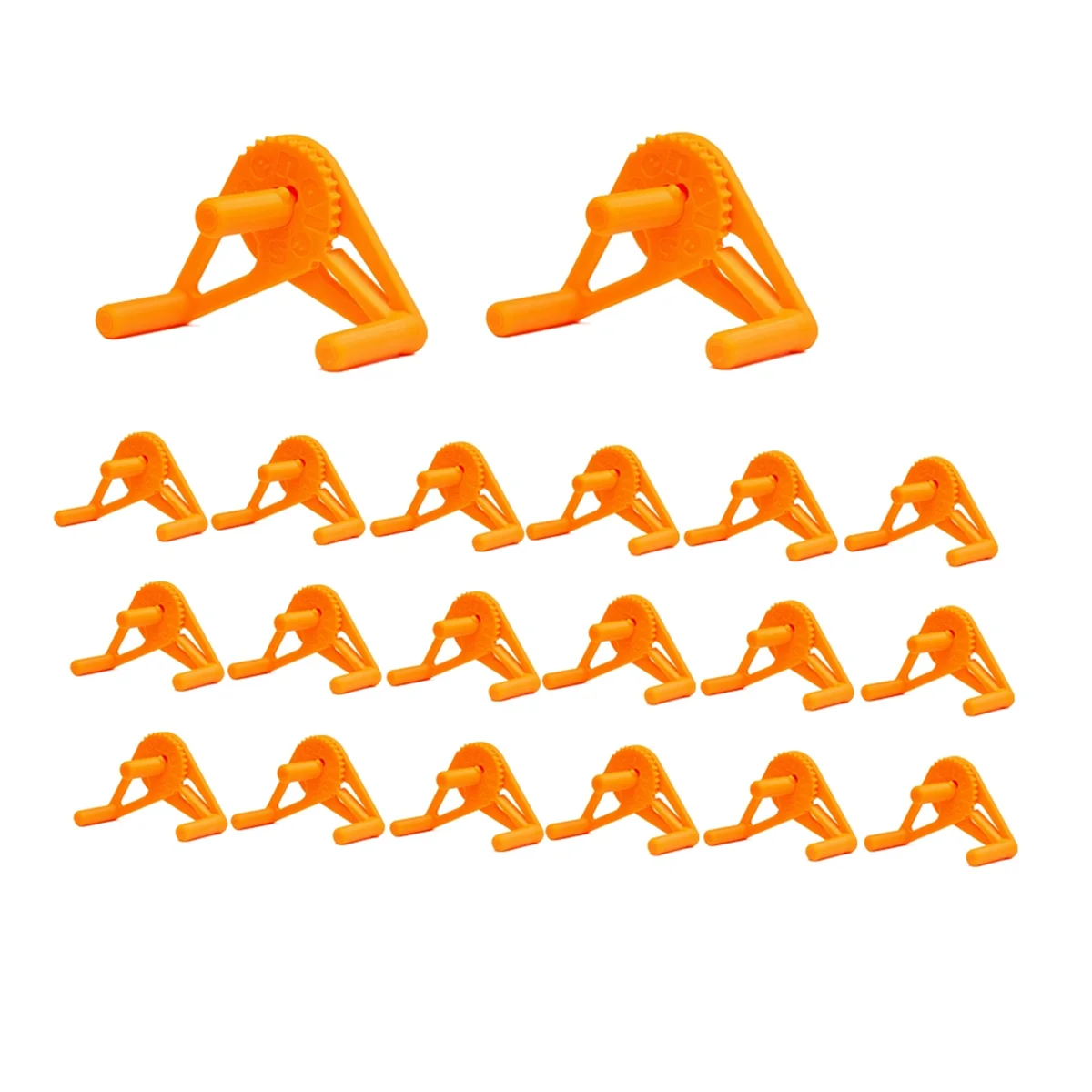 20Pack Plant Clips -Adjustable Low Stress Training Plant Support Clips for Plant Training Stem Support Grow Tent Orange