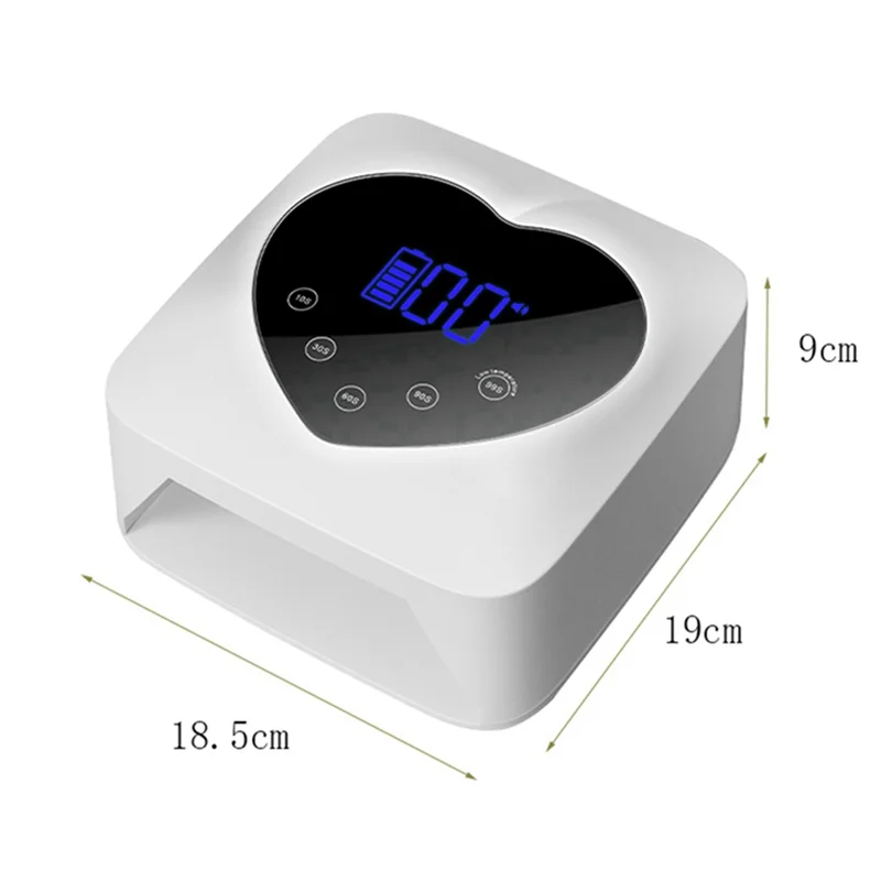 Abkm lâmpada da arte do prego máquina de fototerapia do prego sensor automático display lcd uv led máquina de fototerapia do prego lâmpada au plug