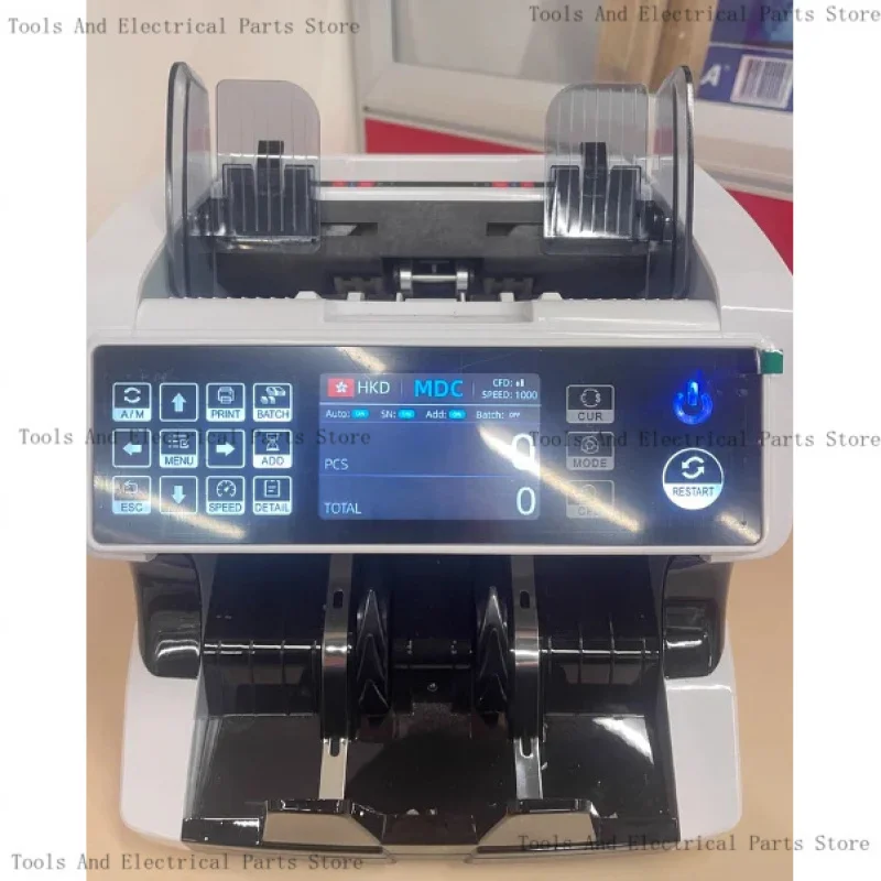 AL-950 Banknote Sorter Fitness & Dual CIS Sensors, Mixed Value Money Counter With Counterfeit Detection