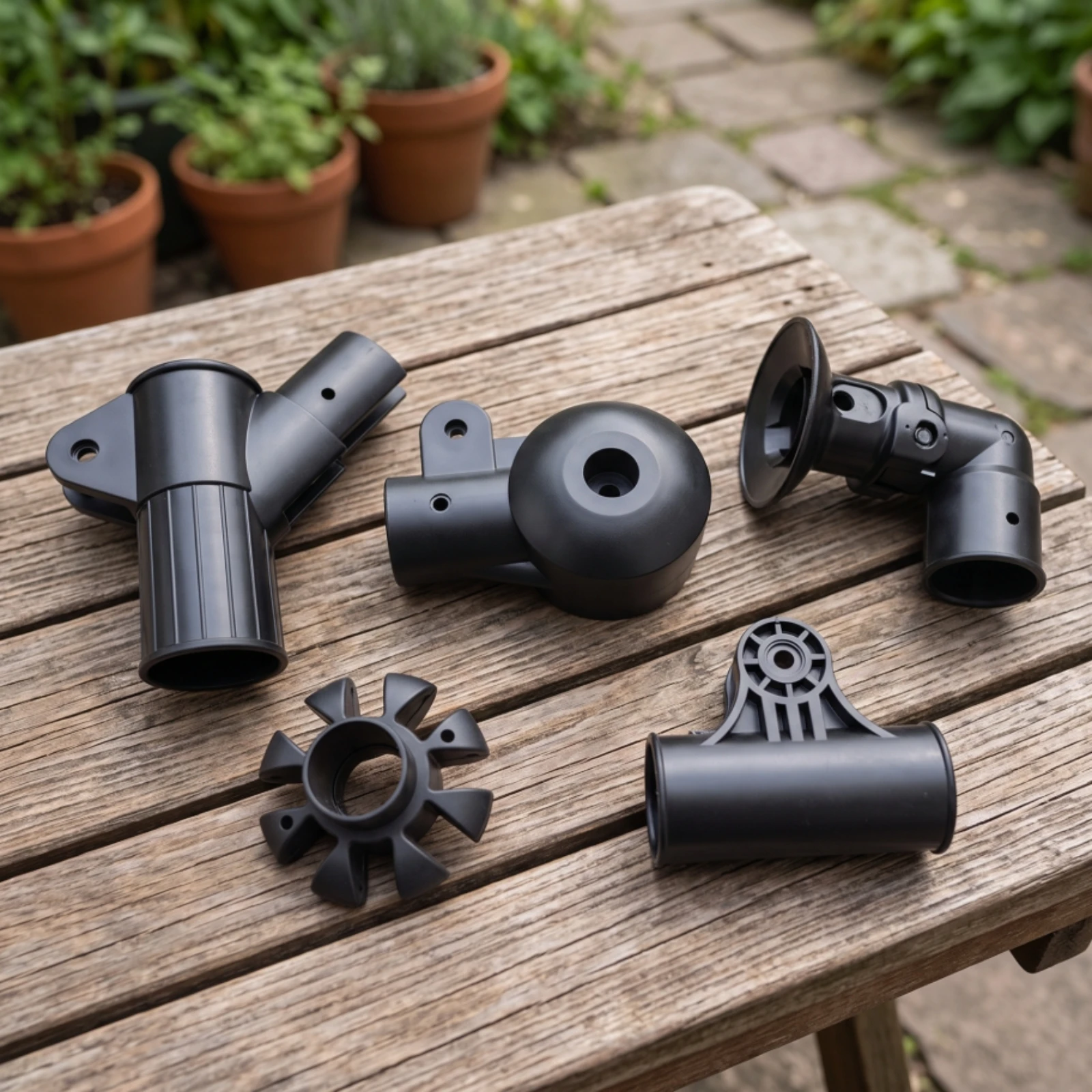Umbrella Accessory Kit Replacement Umbrella Repair Kit Hardware Quick Installation Long-Lasting for DIYers, Patio, Backyard