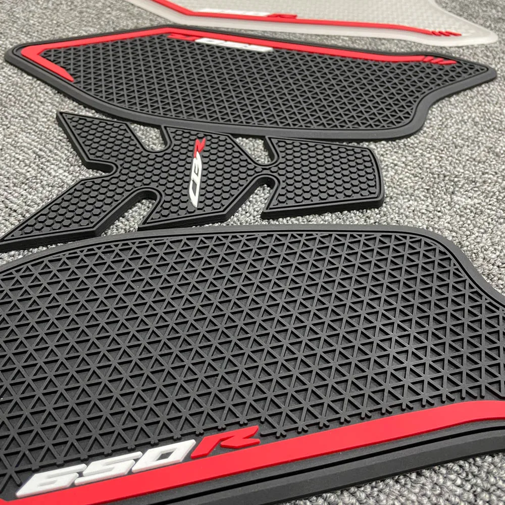 For Honda CBR650R CB650R 2019-2023 Side Fuel Tank Pad Tank Pads Protector Stickers Decal Gas Knee Grip Traction Pad Tankpad