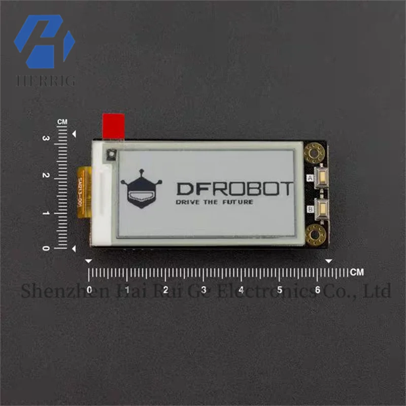 DFRobot Raspberry Pi Zero W 2.13-inch black and white ink screen display