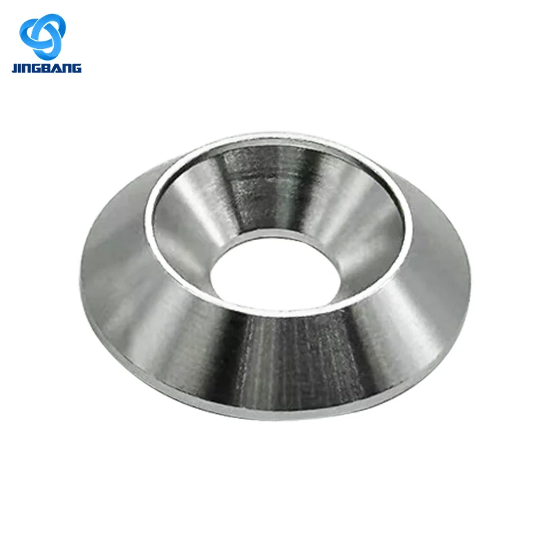 12PCS Silver M8 Aluminum Conical Washer Anodized Tapered Flush Countersunk Washer Decorative for RC Model DIY Modification