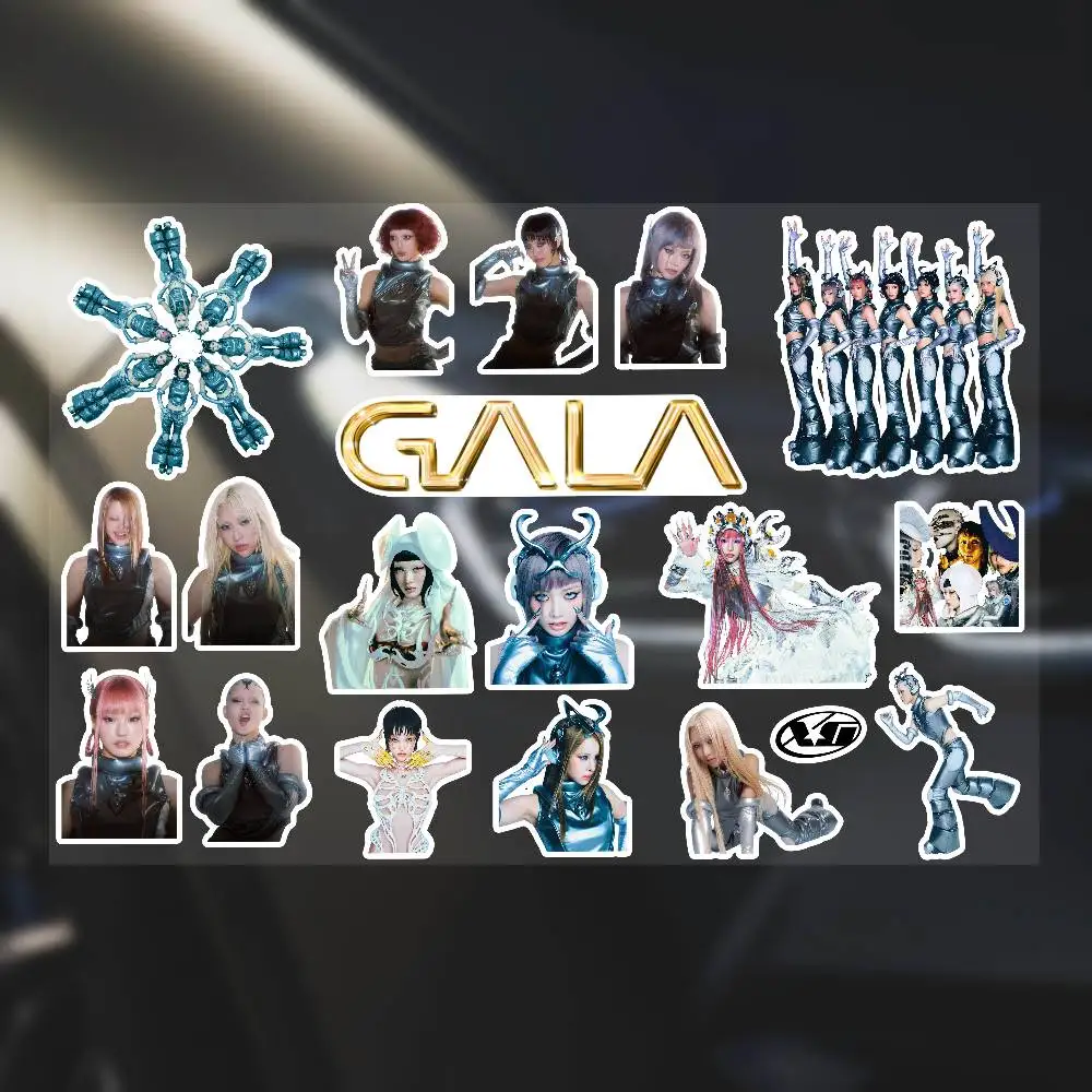 ملصقات مجموعة الفتيات X-XG لألواح التزلج على الجدران والكمبيوتر المحمول وزجاجة المياه لعبة الدراجة النارية وإكسسوارات الديكور للأطفال #4