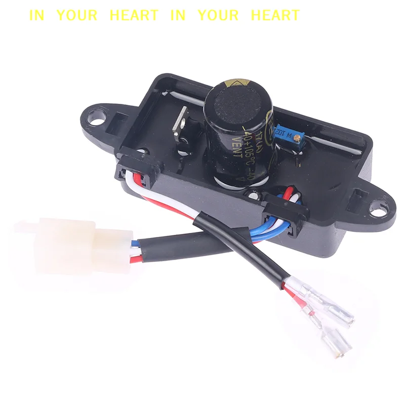 【X】Voltage Regulator Rectifier Single Phase AVR For 2KW-3KW Generator Voltage Regulator for Generators