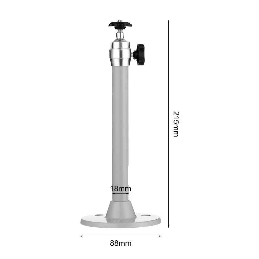 Kit Staffe per mini proiettori girevoli Supporto per proiettore per monopiedi per fotocamera da parete per montaggio a soffitto