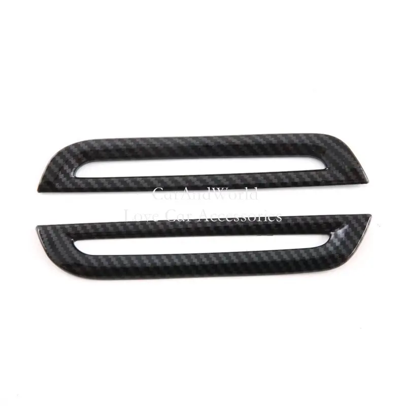 

Carbon Fiber Front Triangle A Pillar Air Condition Vent Frame Cover Trims For MG 4 MG4 EV Mulan 2022-2025 Car Accessories